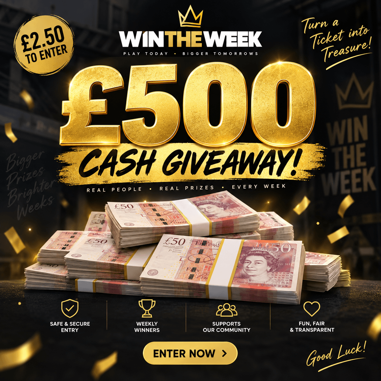 £500 Cash Opening Competition